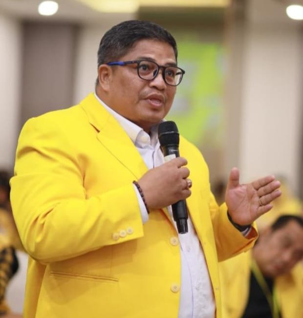 Ketua DPRD Kabupaten Merangin, Herman Efendi mendukung langkah Polres Merangin menangani kecurangan kelulusan P3K. (Orasi/Daryanto)