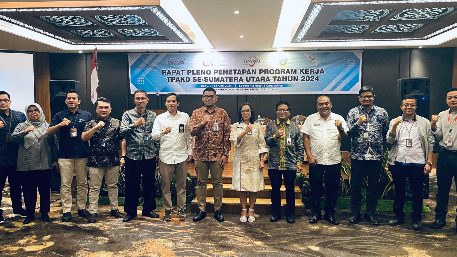 Hasil rapat TPAKD Sumut kali ini memfokuskan pada sejumlah hal, termasuk pengelolaan keuangan di pondok pesantren. (Sumber foto: OJK Provinsi Sumatera Utara)