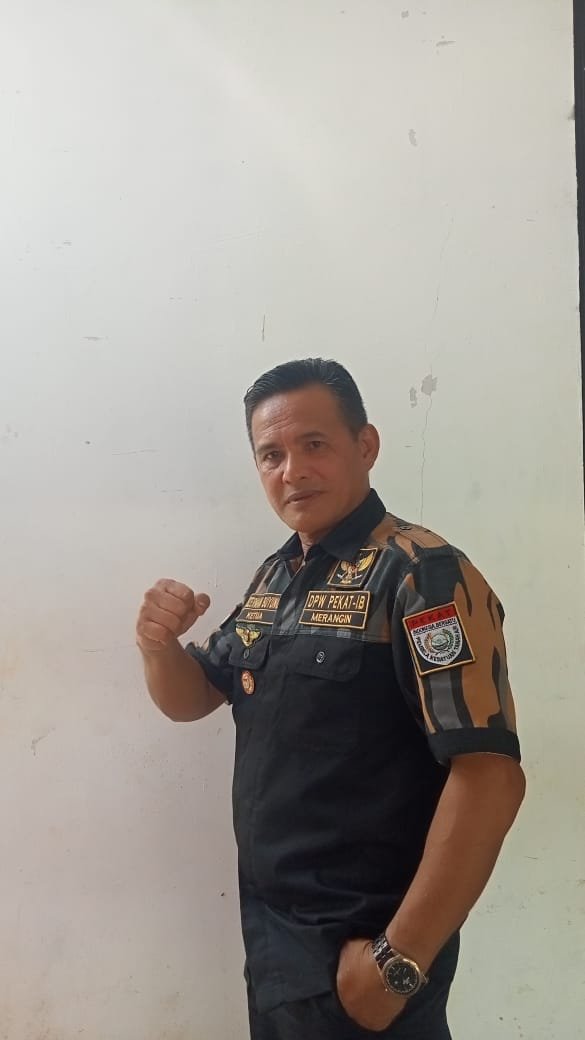 Ketua Pekat IB Merangin, Yuzerman Buyung. (Orasi/ist)