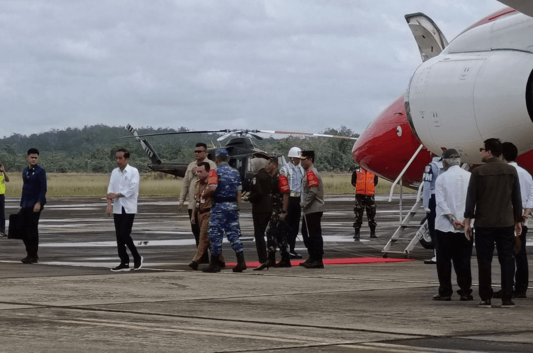 Al Haris Sambut Kedatangan Presiden Jokowi Dalam Rangka Kunker ke Merangin