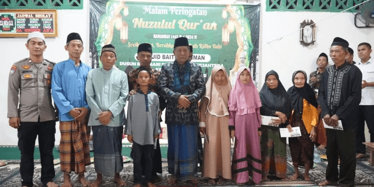 Wagub Sani Hadiri Malam Lailatul Qadr Sekaligus Jadi Penceramah di Masjid Baiturrahman Tanjungjabung Timur