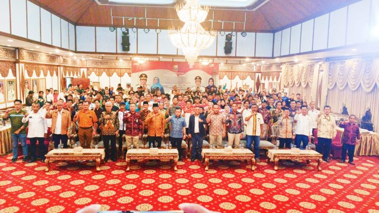 Al Haris Resmikan Peluncuran Pelatda PON XXI Sumut dan Aceh di Rumah Dinas Gubernur Jambi