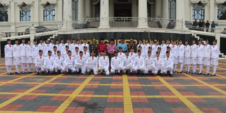 Wagub Sani Pimpin Upacara Hari Lahirnya Pancasila dan Ingatkan Semua Elemen Masyarakat Amalkan Nilai Pancasila