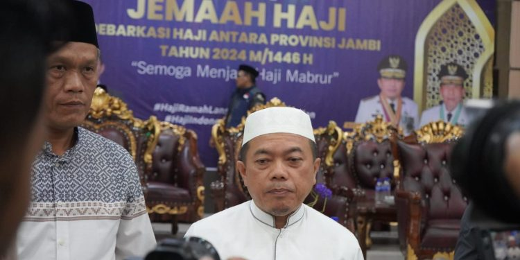 Gubernur Jambi Ucpakan Terima Kasih Kepada Semua Panitia yang Terlibat Dalam Terselenggaranya Ibadah Haji Tahun 2024