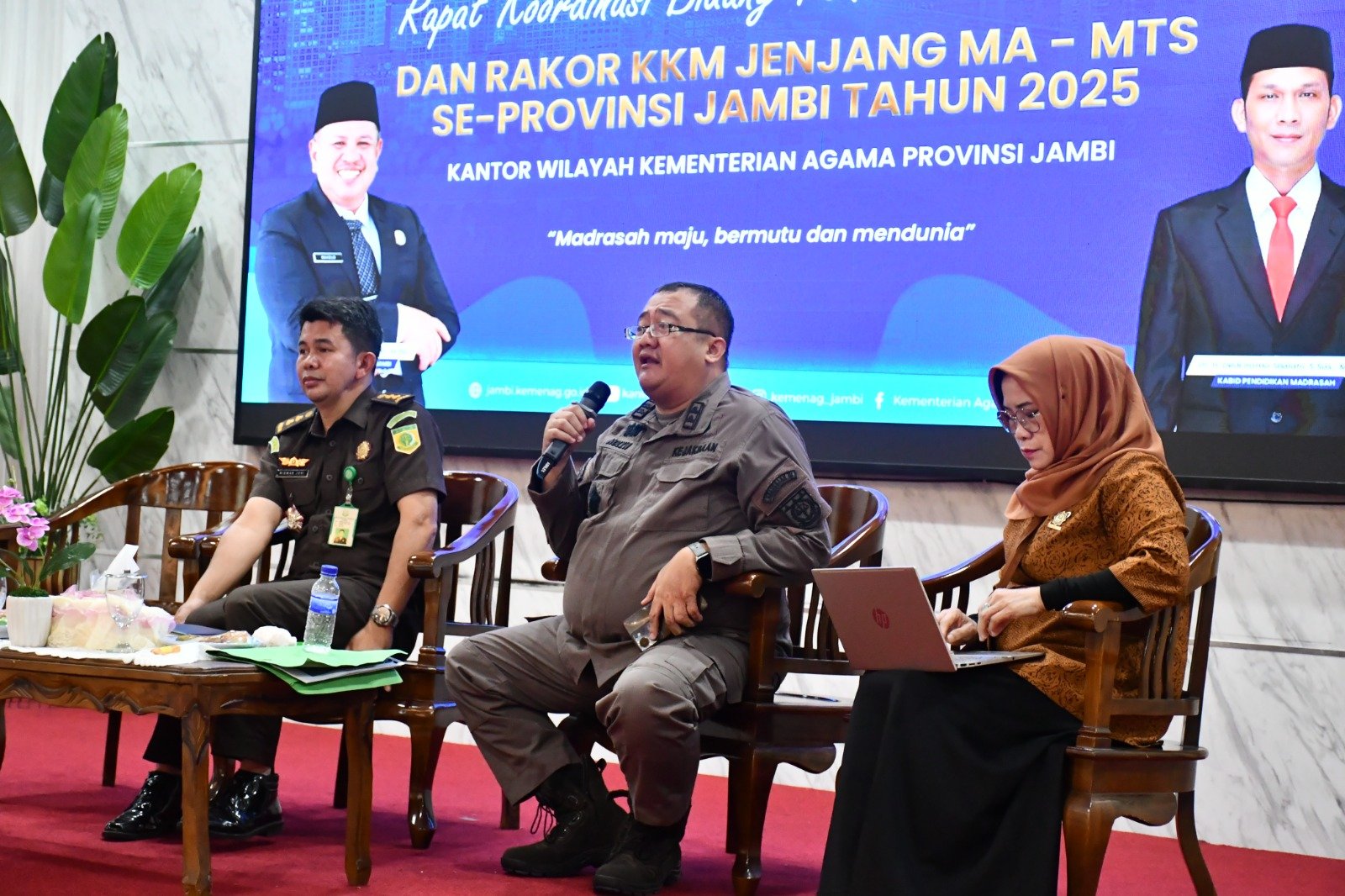 Dukung Program Indonesia Emas 2045, Kejati Jambi Rapat Koordinasi Bidang Pendidikan di Kanwil Kemenag Provinsi Jambi