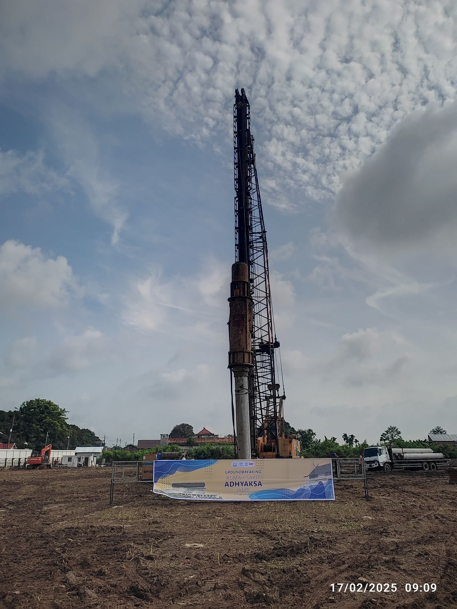 Jaksa Agung ST. Burhanuddin Resmikan Groundbreaking RS. Adhyaksa Jambi
