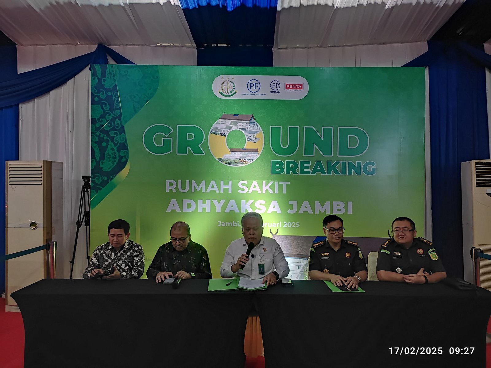 Jaksa Agung ST. Burhanuddin Resmikan Groundbreaking RS. Adhyaksa Jambi