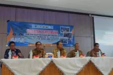 Wakil Bupati Muaro Jambi Junaidi H. Mahir membuka kegiatan "Pertemuan Koordinasi Kemitraan untuk Mendapatkan Kesepakatan Bersama Terkait Komitmen dan Dukungan dana Terkait Aids, Tuberkolusis, Malaria, di Kabupaten Muaro Jambi