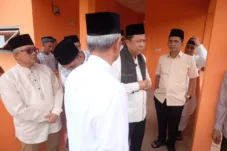 Bupati Muaro Jambi Tinjau Lokasi Rencana Pembangunan Gedung Workshop di Desa Muara Kumpeh