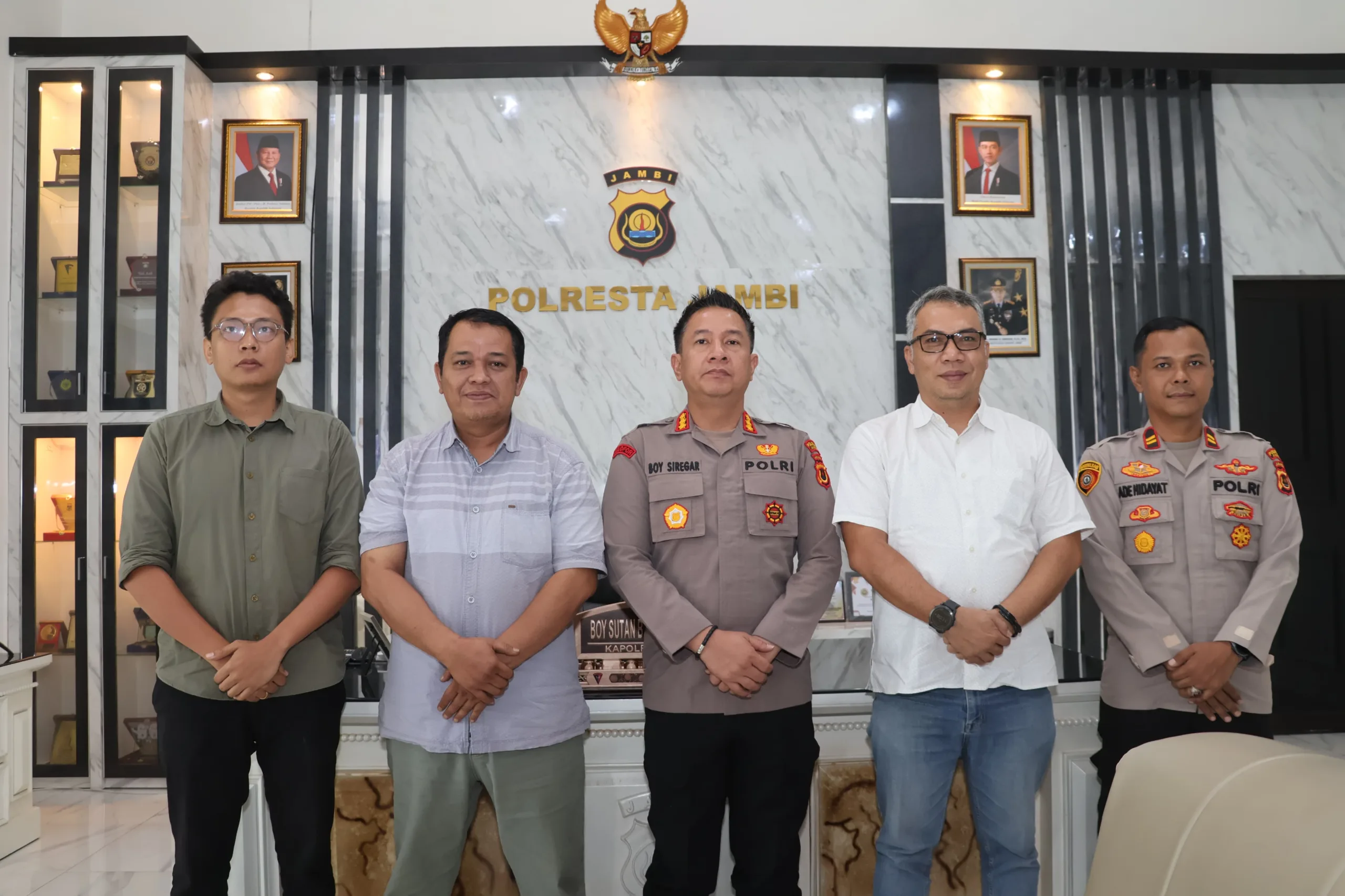 Kapolresta Jambi Terima Audiensi Bea Cukai Jambi, Perkuat Sinergitas Penegakan Hukum