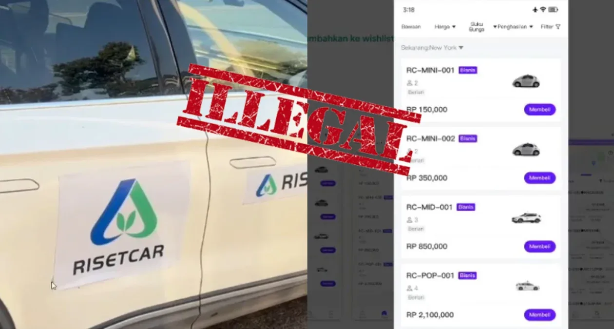 Risetcar Terbukti Penipuan, Ratusan Ribu Anggota Alami Kerugian Puluhan Miliar Rupiah