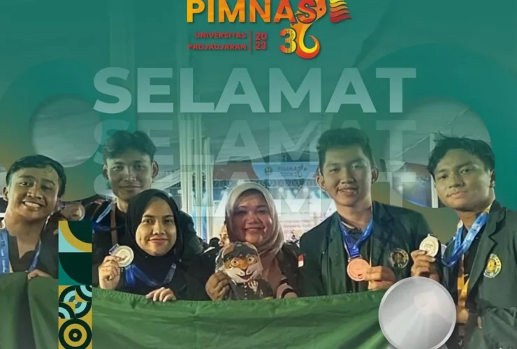 Peraih Medali Perak pimnas USU, Muhammad Irsan dan Tim Meraih Prestasi