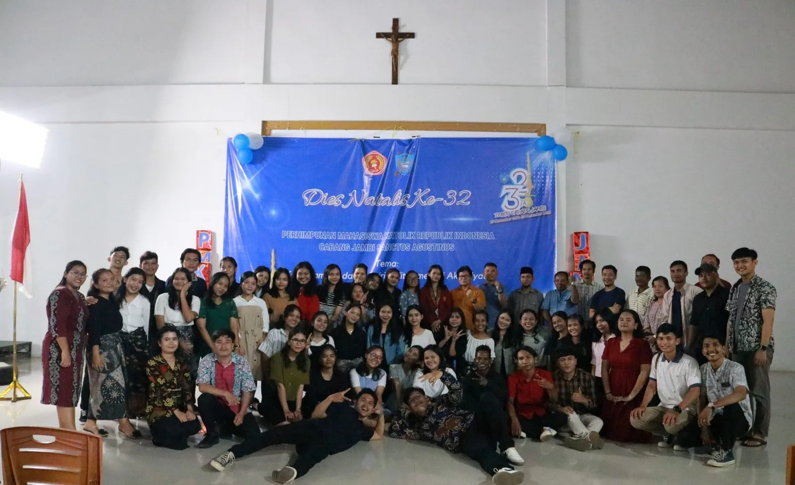 Puncak Dies Natalis  ke 32 PMKRI Cabang Jambi: Kebersamaan Dalam Spiritualitas Melalui Aksi Nyata