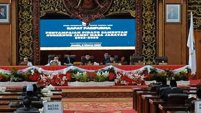 Pidato Perdana Gubernur Jambi: Sinergikan Jambi Mantap Jilid II dengan Asta Cita Presiden