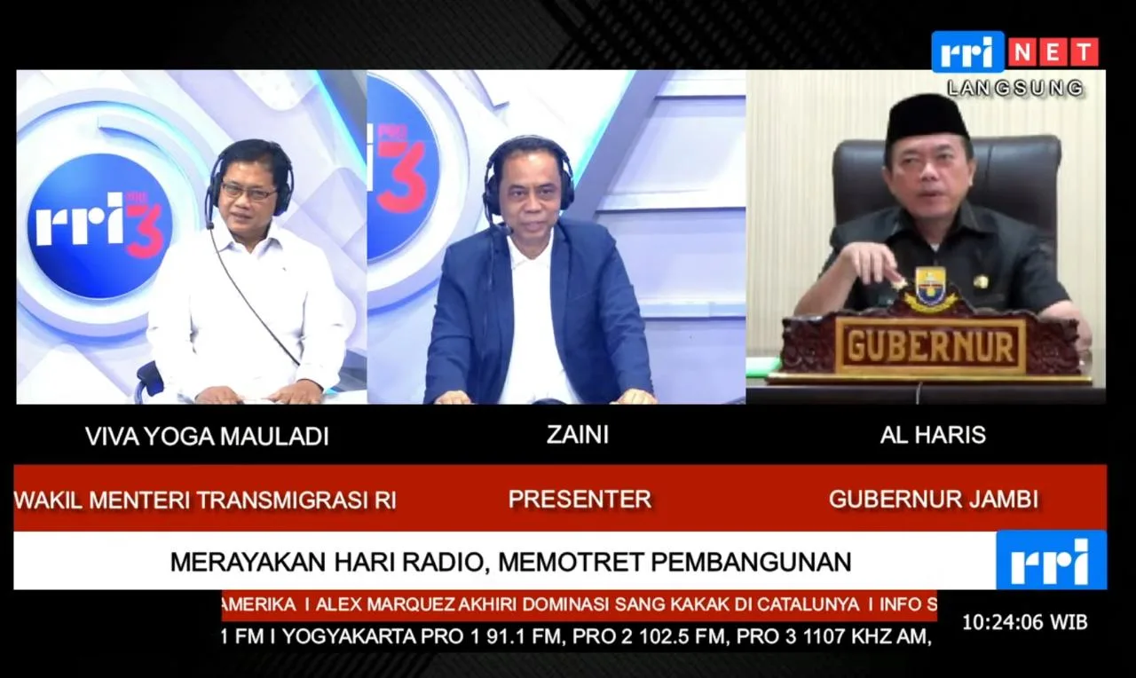 Wamen Viva Yoga Apresiasi Gubernur Al Haris atas Pengembangan Kawasan Transmigrasi di Jambi