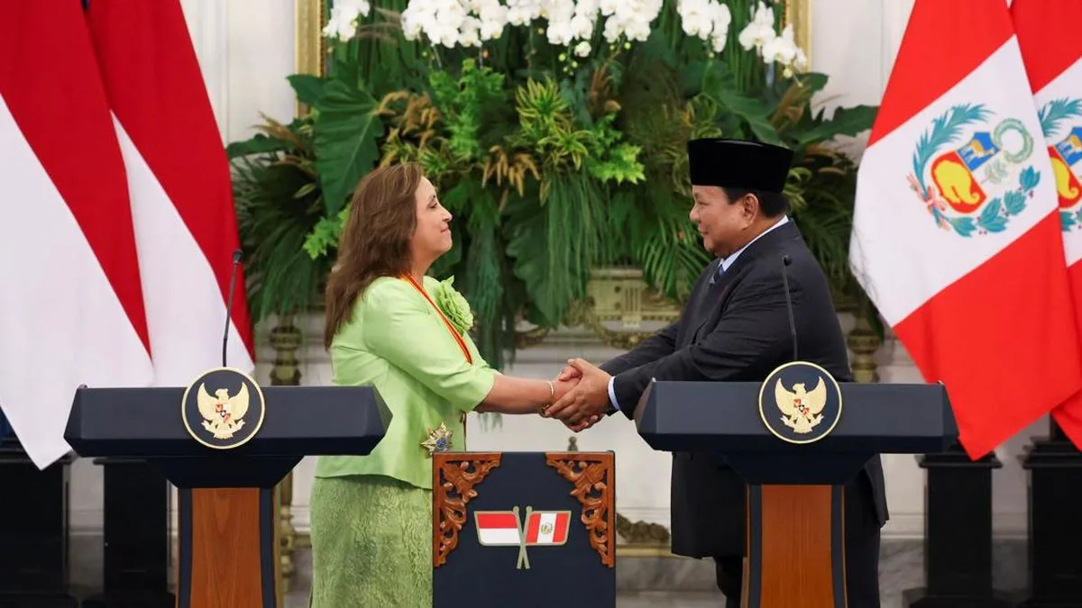 Presiden Peru Minta Maaf ke Prabowo Usai Pembunuhan Staf KBRI Lima