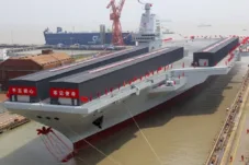 China Pamer Kapal Induk Baru Fujian, Lintasi Selat Taiwan dan Picu Respons Tetangga