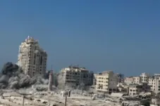 Detik-Detik Israel Hancurkan Menara Mushtaha di Gaza, Puluhan Warga Tewas