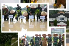 Bupati Muaro Jambi, Bambang Bayu Suseno (BBS) Hadiri Penananaman Padi Serentak Untuk Mencapai Swasembada Pangan Nasional Seluruh Indonesia