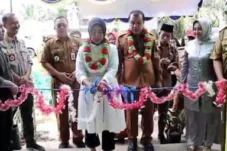 H Mukti Resmikan Gedung Posyandu Bina Sejahtera I