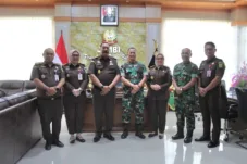 Perkuat Sinergi Penegakkan Hukum dan Stabilitas Daerah: Kajati Jambi Audiensi Danrem 042/Gapu