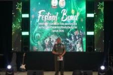 Semarak HUT ke - 66 Korem042/Gapu: Danrem Buka Festival Band Antar Pelajar se-Kota Jambi