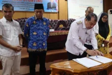 Pj Bupati Merangin H Mukti Buka Rakor Rembuk Stunting