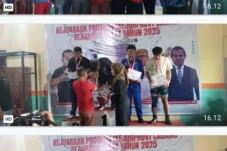 Mantap! Tim Gulat Sarolangun Raih Peringkat 3 di Ajang Kejurprov 2025