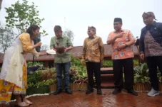 Bupati Muaro Jambi Resmi Buka Pameran Ziarah Suvarnadvipa di Candi Muaro Jambi