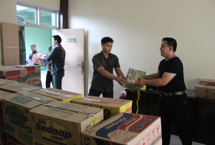 Dari Jambi Untuk Aceh, Korem Gapu/042 Bersama BPBD Bersama Masyarakat Salurkan Bantuan