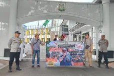 SOMASI Demo Kejati Jambi, Laporkan Dugaan Korupsi Dana BOK Muaro Jambi Rp17,6 Miliar