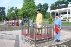 Wabup Muaro Jambi Junaidi H. Mahir Pimpin Upacara HUT ke-69 Provinsi Jambi Tahun 2026